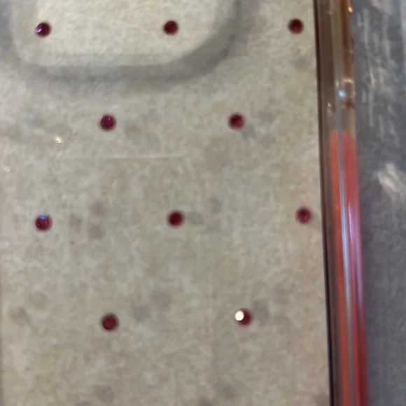 Kate Spade Hardshell iPhone Case in Ombré Pink Dot and Clear, for iPhone 13 Pro - Picture 7 of 15